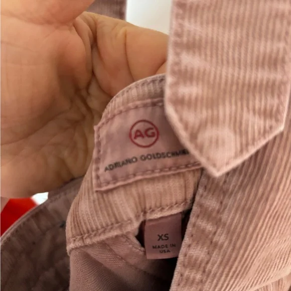 Adriano Goldschmied Gwendolyn Corduroy
Overall in Sulfur Pale Wisteria size XS - Picture 8 of 9